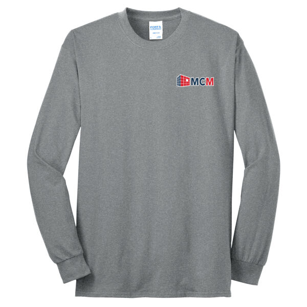 Port & Company® Tall Long Sleeve Core Blend Tee Thumbnail