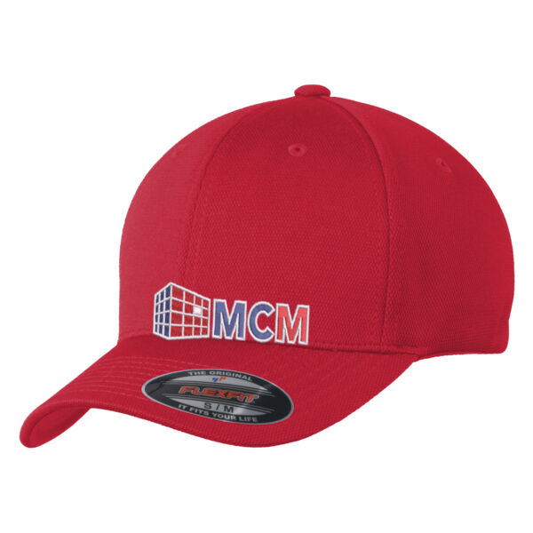 Sport-Tek® Flexfit® Cool & Dry Poly Block Mesh Cap Thumbnail